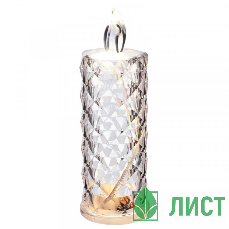 Свеча LED на батарейках (3*LR54) 15,5*5см арт.804999 (Ст.12)