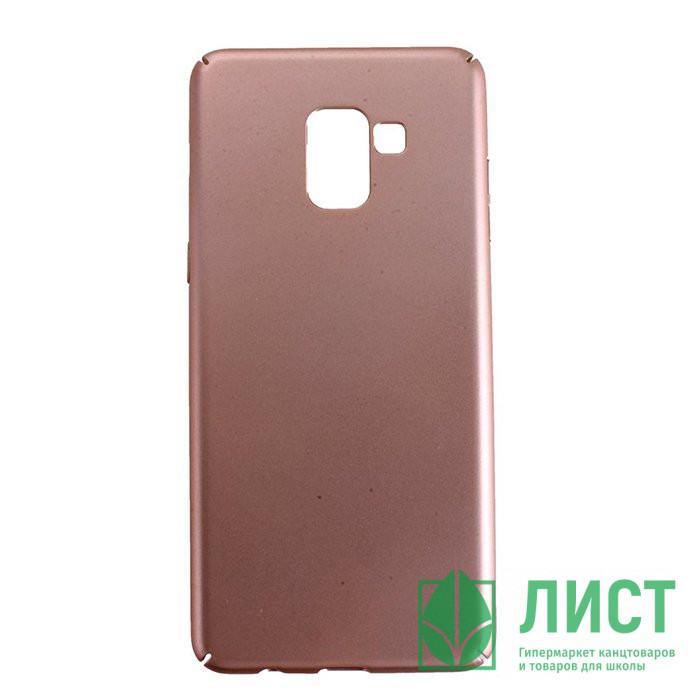 Накладка задняя NEYPO для SAMSUNG Galaxy J6 Plus(2018), Soft Touch пластик золотой