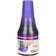 Краска штемп. на водн.глиц. основе COLOP 25мл фиолетовая с дозат. арт.801