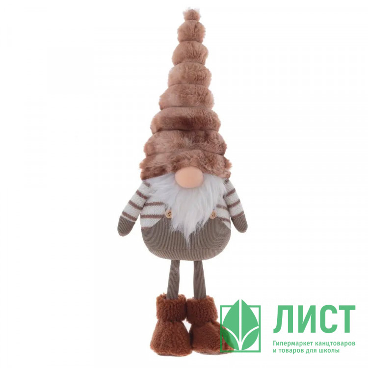 Игрушка декор. "Гном" 45см цв.коричн.арт.813447