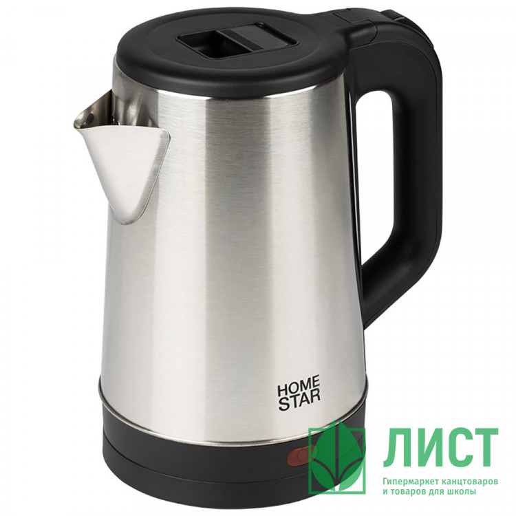 Чайник металлический 1.8л Homestar HS-1041, стальной, 1500Вт