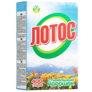 Стиральный порошок Лотос  400г эконом ручная стирка (аналог Пемос) (Ст.30) пакет