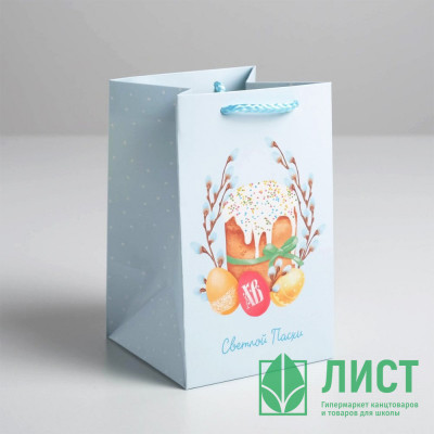ПАСХА Пакет подароч. бумаж. 10*16*10см «Светлой Пасхи» арт. 5396855 ПАСХА Пакет подароч. бумаж. 10*16*10см «Светлой Пасхи» арт. 5396855