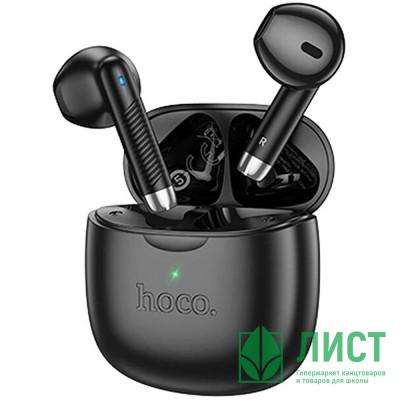 Наушники беспров. HOCO EW201 Graceful true wireless BT headset, черная полночь Наушники беспров. HOCO EW201 Graceful true wireless BT headset, черная полночь