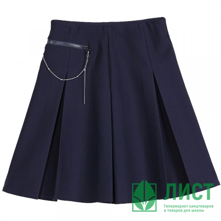 Юбка для девочки (Делорас) арт.Q63514 размер 34/134-46/170 цвет синий