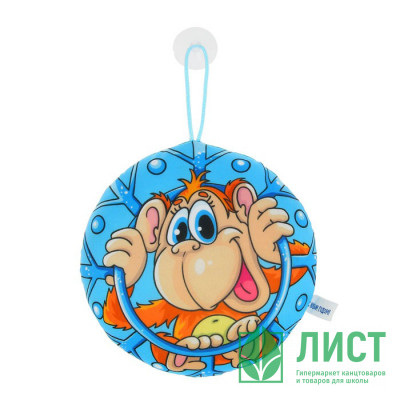 Игрушка мягкая-антистресс &quot;Обезьяна со снежинкой&quot; 15см арт.1124250 Игрушка мягкая-антистресс "Обезьяна со снежинкой" 15см арт.1124250