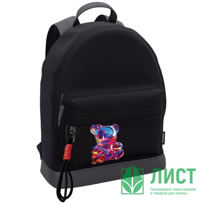 Рюкзак для девочек (ErichKrause) StreetLine Light Jelly Bear черный 41x13x31 см арт.63010 Рюкзак для девочек (ErichKrause) StreetLine Light Jelly Bear черный 41x13x31 см арт.63010