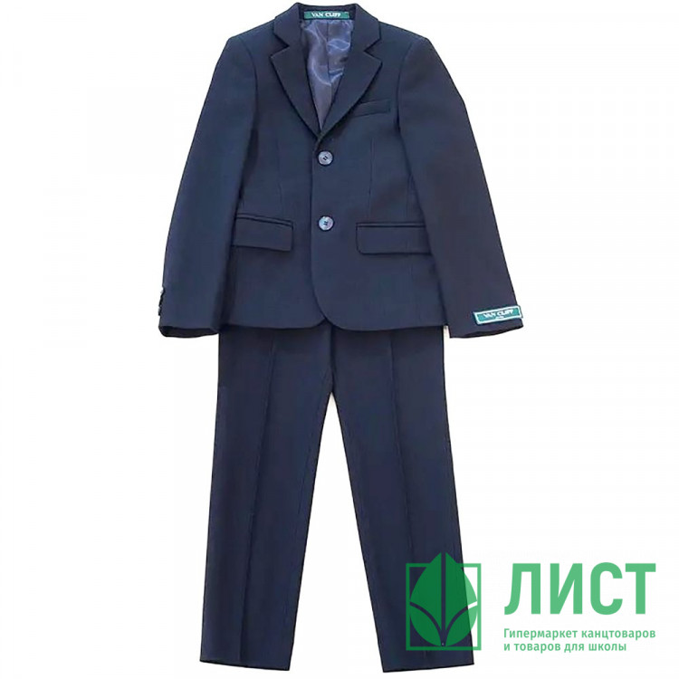 Костюм (Van Cliff) Ховард неви юниор артикул А99115 размерный ряд 40/152-44/176 цвет синий