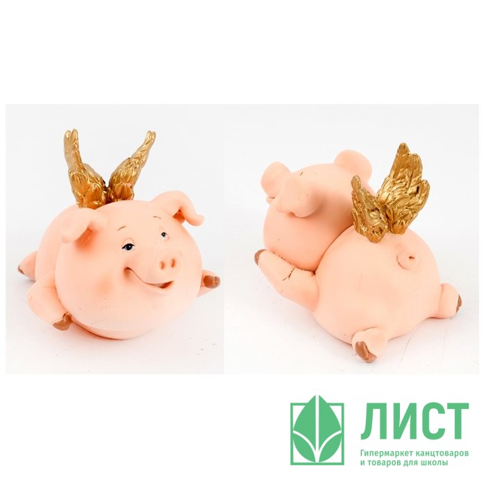 Статуэтка символ года Свинка-няшка 7см арт.172508