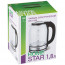 Чайник стекло 1,8л Homestar, арт. HS-1042, черный, 1500Вт - 