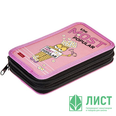 Пенал 2 отделения (Hatber) Модная кукуруза 190х110мм арт. NPn_41094 Пенал 2 отделения (Hatber) Модная кукуруза 190х110мм арт. NPn_41094