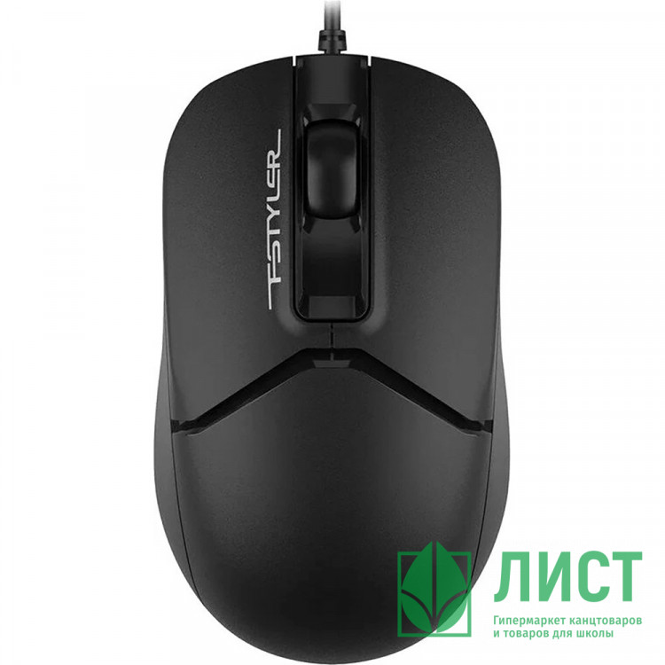 Мышь провод. A4TECH Fstyler FM12S, USB, черный