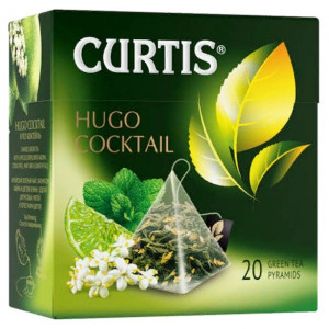 Чай Curtis пирамидки 20пак. Коктейль Хьюго (Hugo Cocktail) лайм и мята (Ст.12)