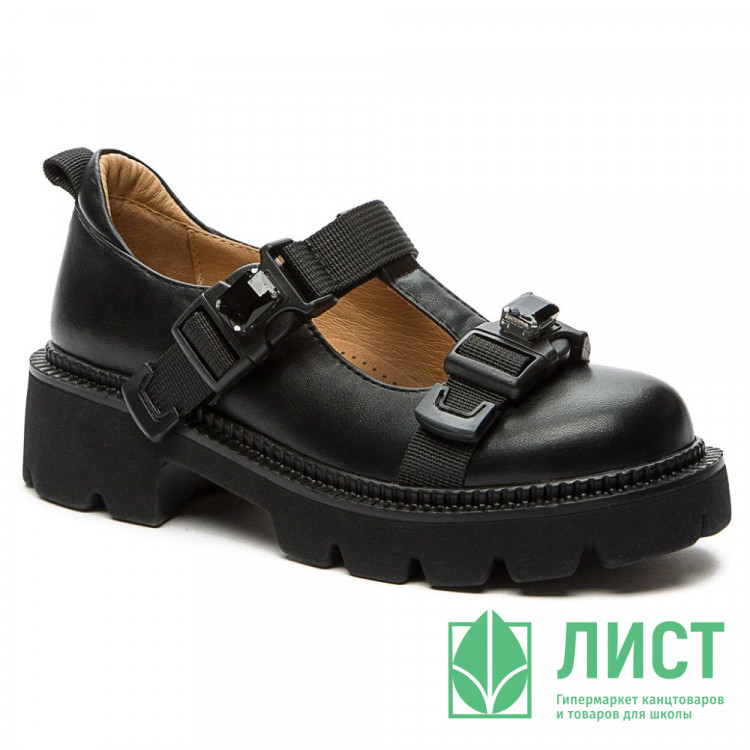 Туфли для девочки (BETSY) черные верх-искусственная кожа   подкладка-натуральная кожа артикул 938310/04-01