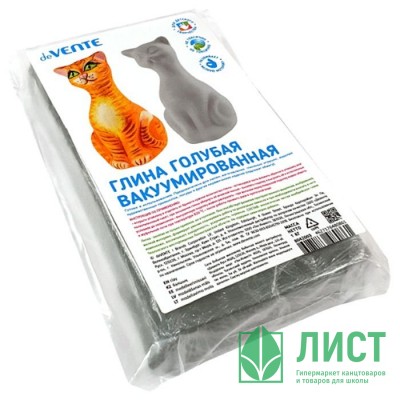 Глина для лепки (deVENTE) Голубая 1000г вакуумированная арт 8042003 Глина для лепки (deVENTE) Голубая 1000г вакуумированная арт 8042003