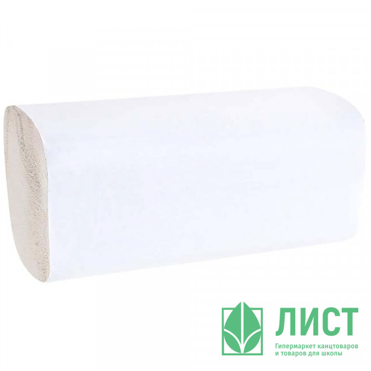 Полотенце бумажное V-сложение 1-слойное 250л. (21*21,6см) Система H3 Veiro V1-250 (Ст.20)