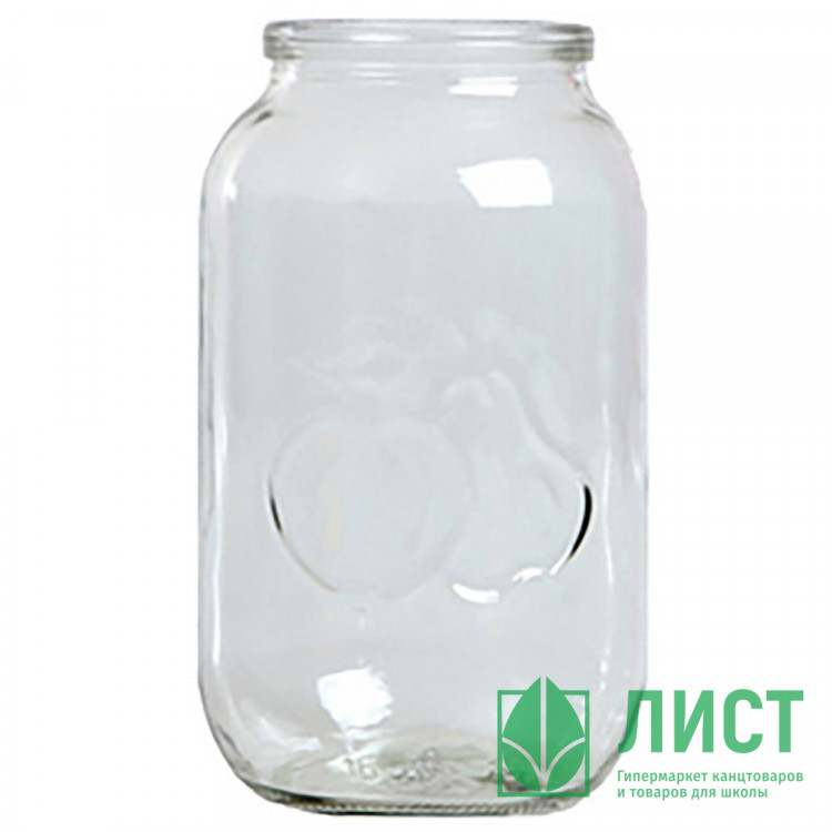 Банка стеклянная ёмк. 1,5 л (18шт.) г.Камышин