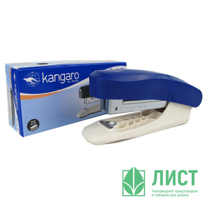 Степлер №24 (25л) пластиковый KANGARO арт.Trendy-35 Степлер №24 (25л) пластиковый KANGARO арт.Trendy-35