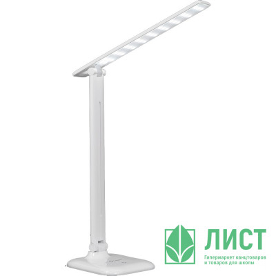 Светильник настольный на подставке Lussot (220V/9W/LED) арт.LST-1001 белый Светильник настольный на подставке Lussot (220V/9W/LED) арт.LST-1001 белый