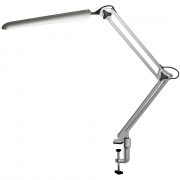 Светильник настольный на струбцине Гермес (200V/7W/LED) арт.ПДБ57-8-004 серебро