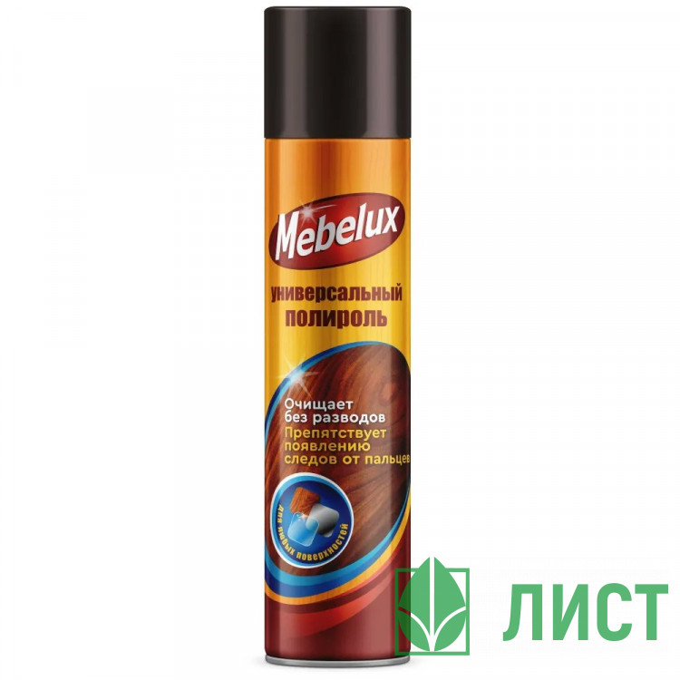 Полироль Mebelux 300мл с для любых поверхностей (Ст.12)