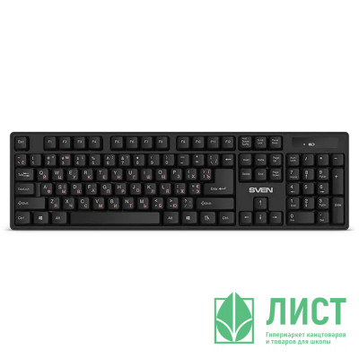 Клавиатура беспровод. SVEN KBC2100W (2,4 GHz,104кл.) Клавиатура беспровод. SVEN KBC2100W (2,4 GHz,104кл.)