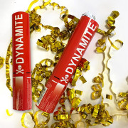 Пневмохлопушка 20см Динамит серпантин арт.6075859