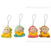 юююБрелок СИМВОЛ ГОДА "Обезьянка" 6,5см асс. арт.698332