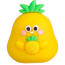 Точилка пластиковая (deVENTE) Pineapple 1 отверстие покрытие Soft Touch арт.8031312 - 
