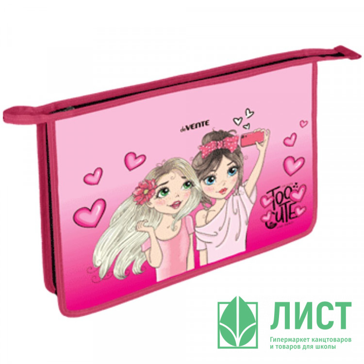Папка школьная для тетрадей А4 на молнии (deVENTE) Too Cute Girl арт.8053302