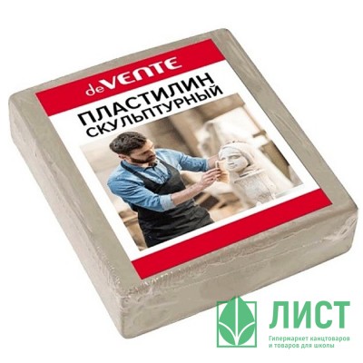 Пластилин скульптурный 500 грамм (deVENTE) телесный мягкий арт 8042904 Пластилин скульптурный 500 грамм (deVENTE) телесный мягкий арт 8042904