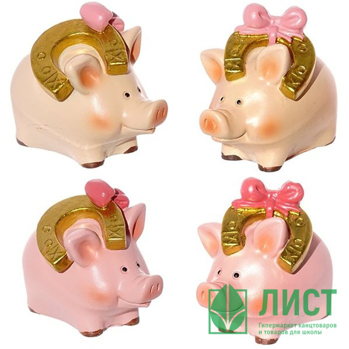 Статуэтка символ года Свинка 05см в ассортименте арт.719665