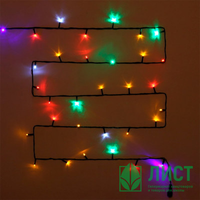 Гирлянда эл.д/улицы точечная 11м 120LED &quot;Мерцание белое&quot; цв.мульти (т.провод) (можно соединить) 1реж IP-54  арт.183-405 Гирлянда эл.д/улицы точечная 11м 120LED "Мерцание белое" цв.мульти (т.провод) (можно соединить) 1реж IP-54  арт.183-405