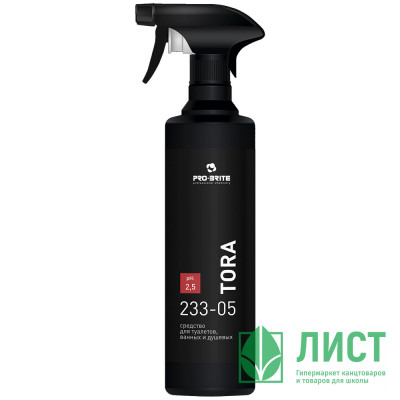 ч/с для ванной комнаты Pro-Brite Tora Professional 500мл курок арт.233-05 (Ст.12) ч/с для ванной комнаты Pro-Brite Tora Professional 500мл курок арт.233-05 (Ст.12)
