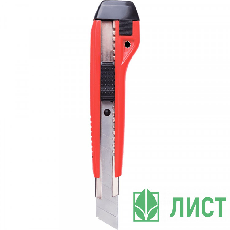 Нож канцелярский 09мм deVENTE металлической направляющей арт.4090307