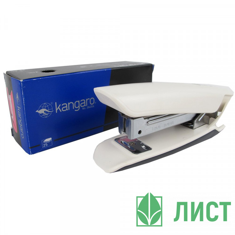 Степлер №24 (25л) пластиковый с антистеплером KANGARO арт.NOWA-35 (Ст.10)