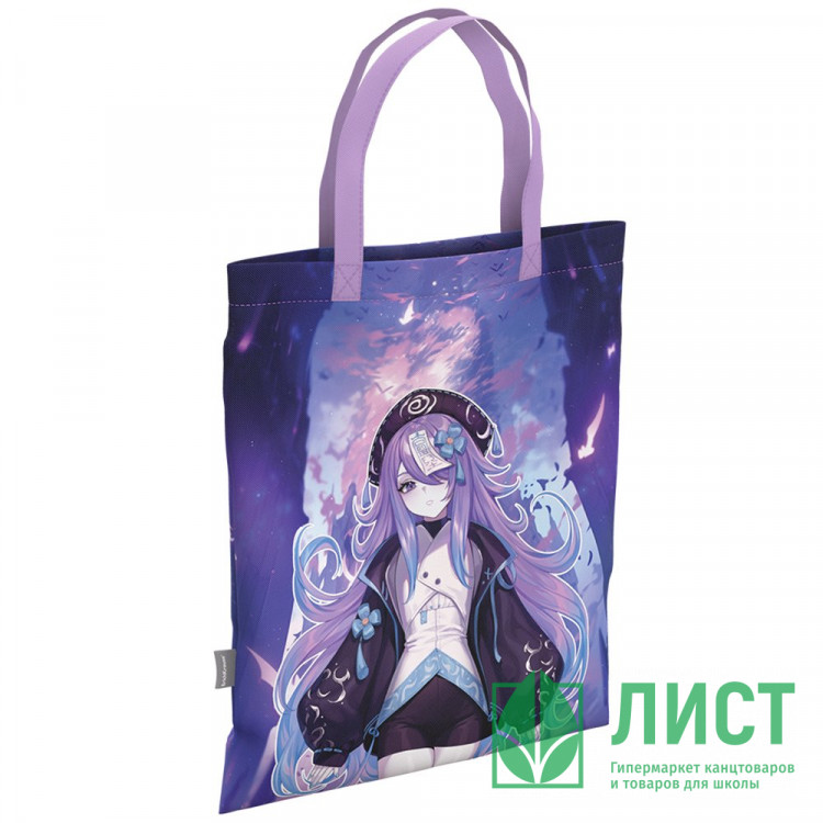 Сумка шопер (ErichKrause) Manga Lilac фиолетовый 40x32 см арт.60949