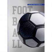 Записная книжка А6 твердая обложка 48 листов (Prof-Press) Футбольная тема глянцевая ламинация клетка арт.48-9512