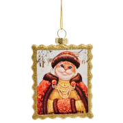 Украшение декоративное "Котик Боярин" 9,3см арт.89876