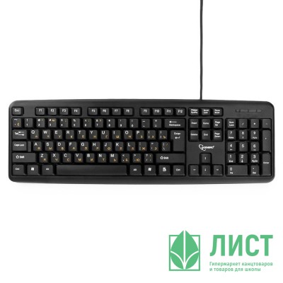 Клавиатура провод. Gembird KB-8320U-BL, черный Клавиатура провод. Gembird KB-8320U-BL, черный