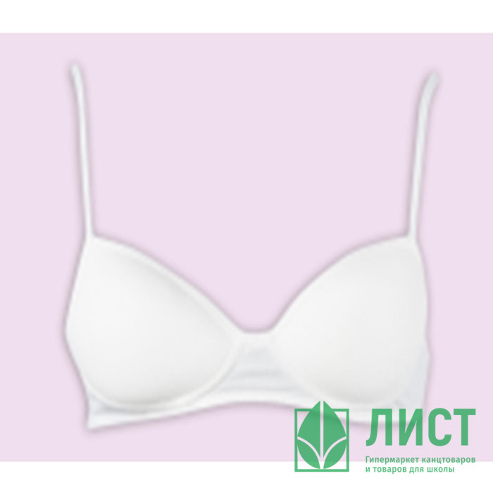 Топ для девочки подростковый арт.5571W р.38/158-164 (12/13) цвет белый 100% хлопок