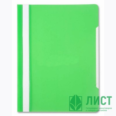 Папка скоросшиватель А4 Бюрократ салатовый арт.PS20LETT (Ст.10) Папка скоросшиватель А4 Бюрократ салатовый арт.PS20LETT (Ст.10)
