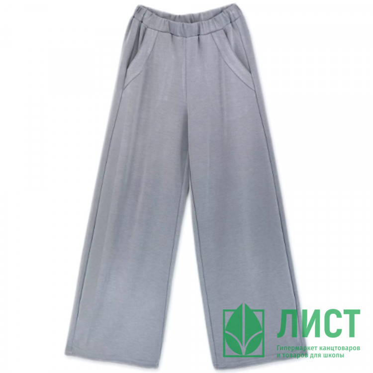 Брюки для девочки артикул Deloras 22568 размер 34/134-44/164 цвет серый
