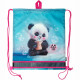 Сумка для сменной обуви 1 отделение (deVENTE) Yummy Panda 40х47 см арт.7040545