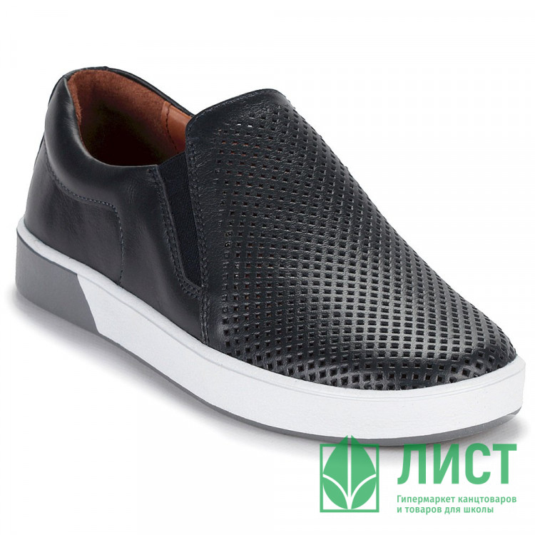 Полуботинки для мальчика (ELEGAMI) синий верх-натуральная кожа подкладка-натуральная кожа размерный ряд 32-37 арт.5-525742202