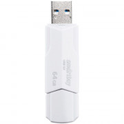 Флеш диск 64GB USB 3.0 SmartBuy CLUE, белый