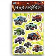 Наклейки А5 (MultiArt) Биг футы арт.STICKBIGF-122790