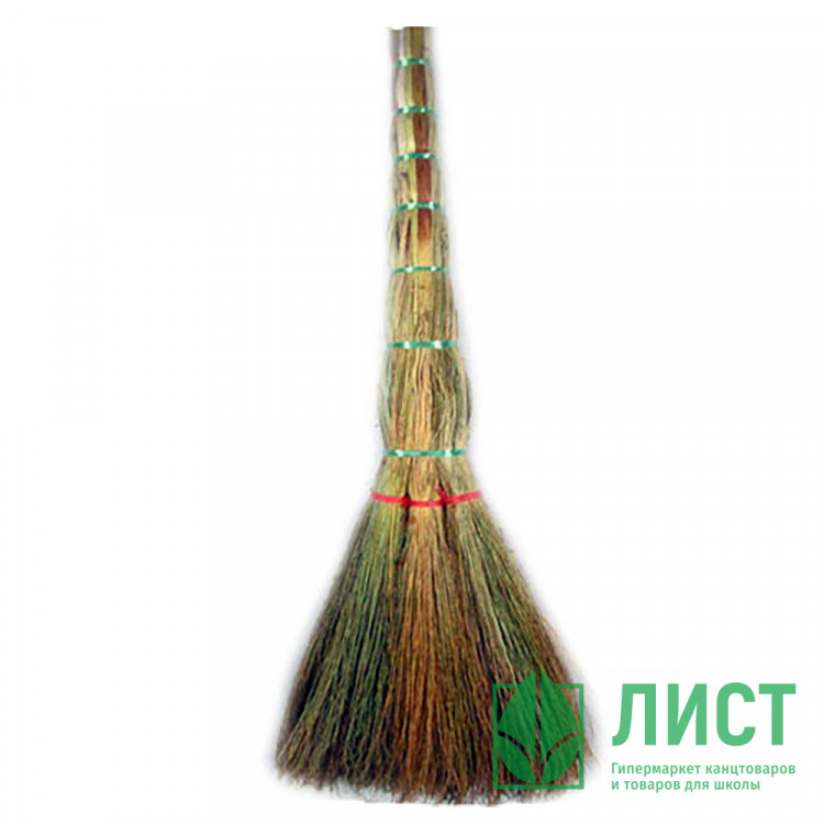 Веник-сорго 3 лучевой вязаный шпагатом г. Воронеж