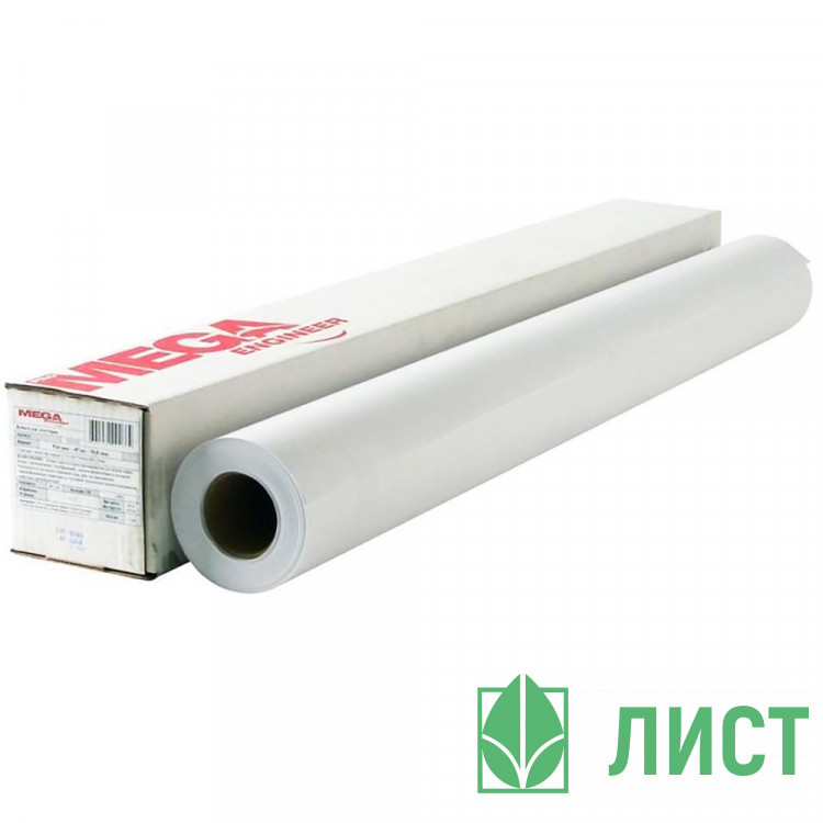 Бумага широкоформатная ProMEGA engineer 80г/кв.м 620мм*175м 76мм (А1+) белизна 162% матовое покрытие