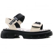 Босоножки для девочки (Kapika) белый верх-искусственная кожа подкладка-искусственная кожа артикул 33822п-2